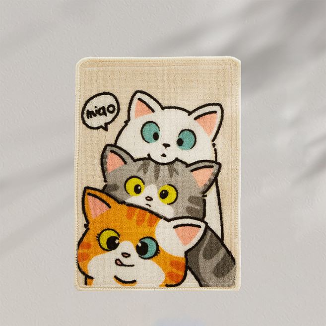 데이소이 고양이 만화 캐릭터 스크래쳐, 01. 고양이 3마리, 1개