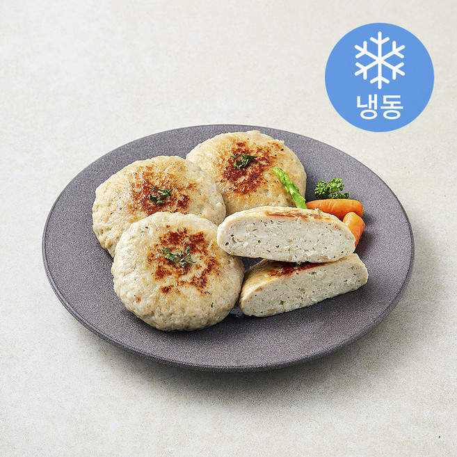 닭가슴살 함박스테이크 오리지널 (냉동), 1kg, 1개