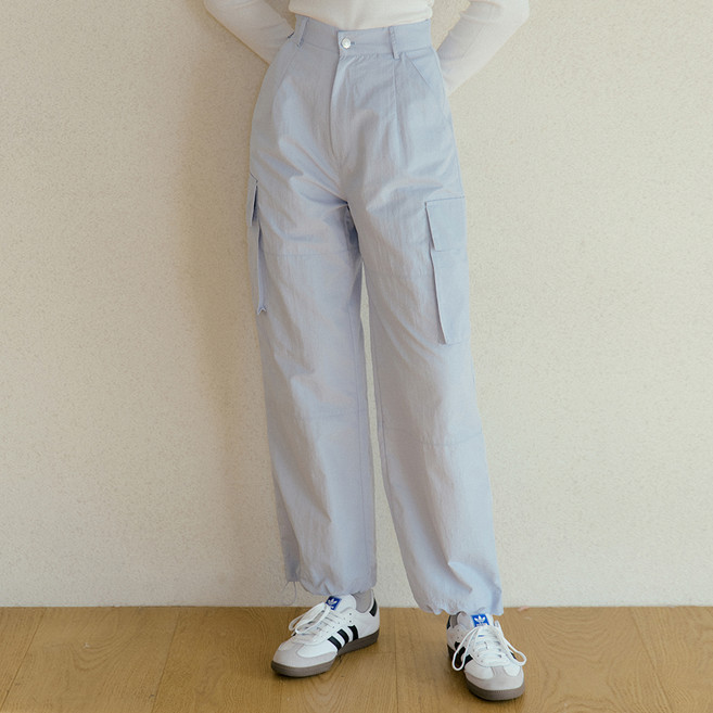 리올그 여성용 제나 카고 스트링 팬츠