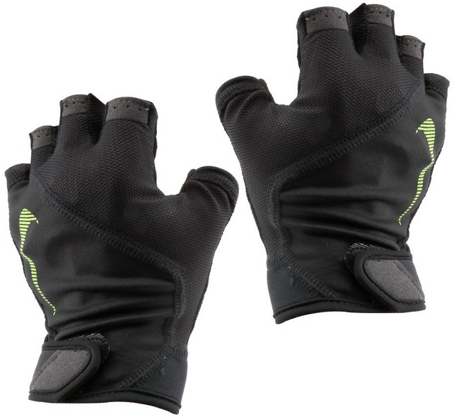 나이키 남성용 엘레멘탈 글러브 양손 세트, 블랙, 1세트