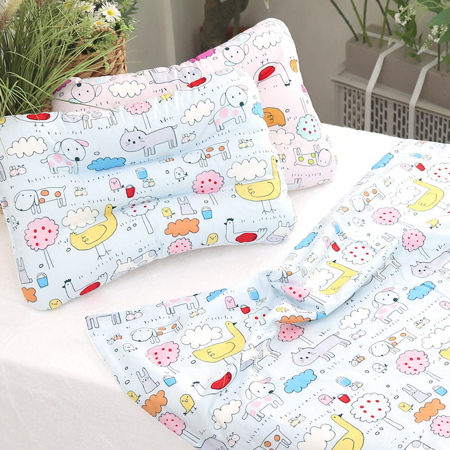 제이유니 극세사 블랭킷 + 베개 세트, 주디 블루