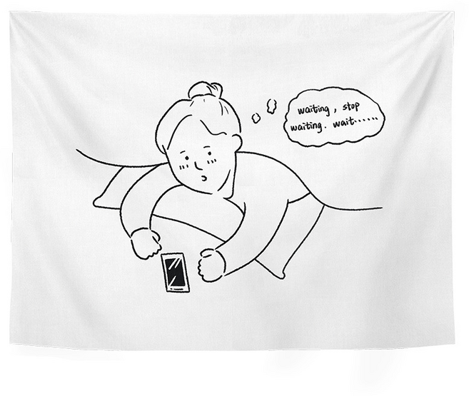 하루재 홈 패브릭 포스터, 2 스탑