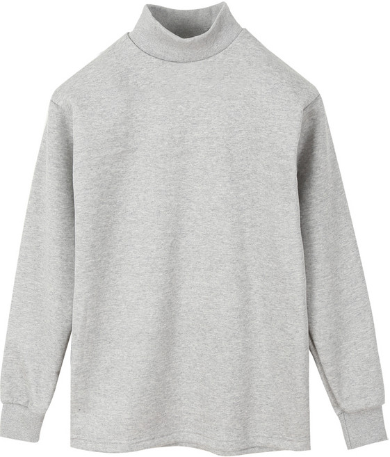 베이직플러스 기모 터틀넥 보온 맨투맨 BH-02