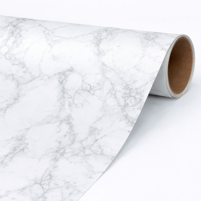 시트몰이 무광 대리석 시트지, 마블화이트