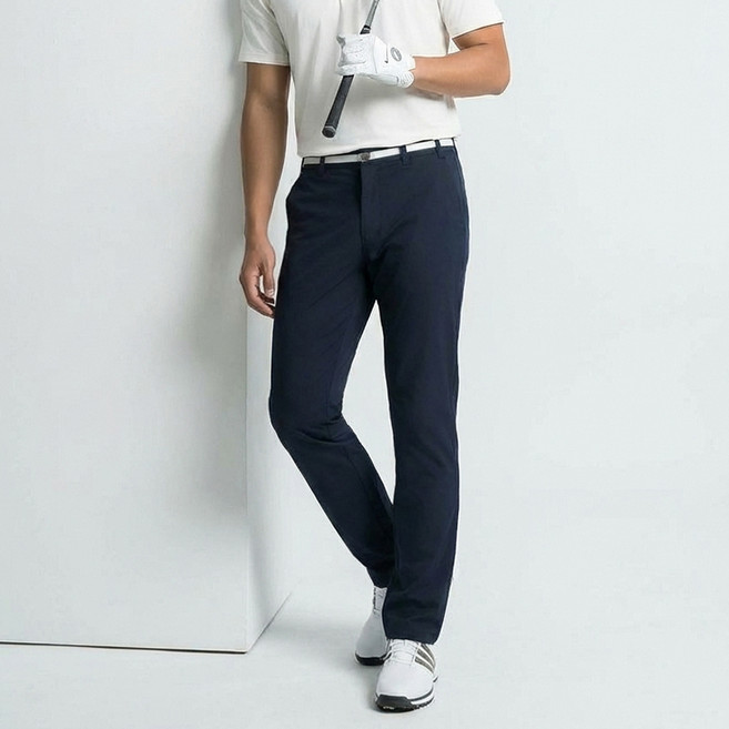 콘피아르 남성용 히든밴딩 치노 면 골프 팬츠 TC2056