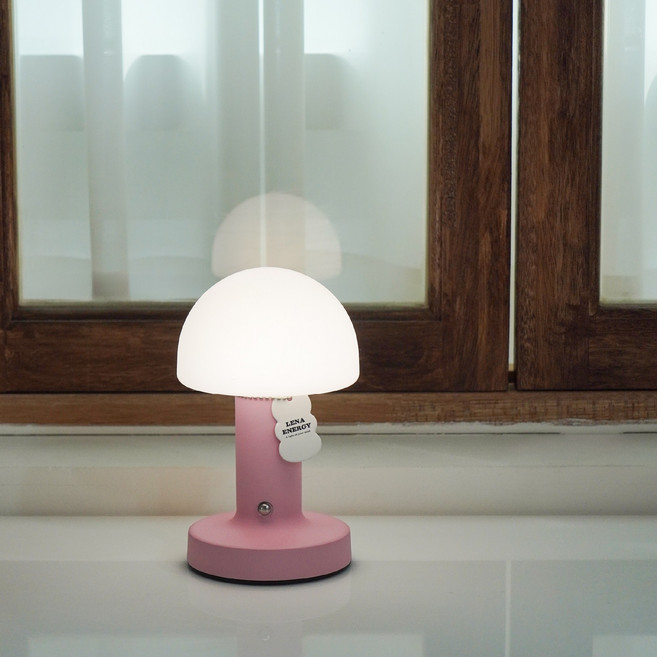 레나에너지 머쉬팝 파스텔 무드등, 스프링클 핑크