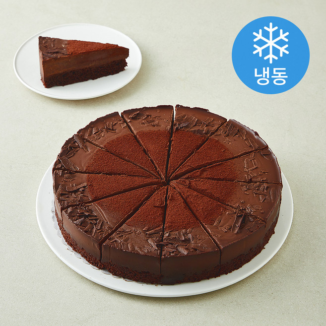 스위트딜라이트 마셀 초콜릿 케이크 (냉동), 1kg, 1개