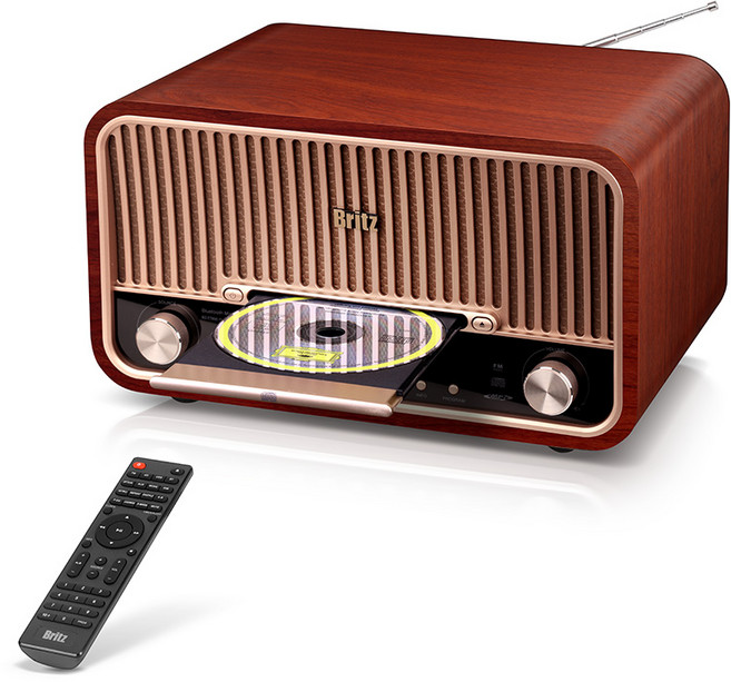 브리츠 블루투스 오디오 CD플레이어, BZ-T7800 Plus, 혼합색상