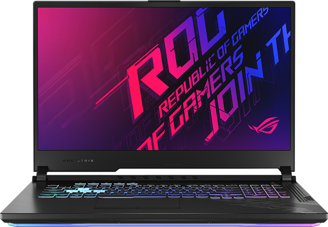 에이수스 2020 ROG Strix 17.3, 블랙, 코어i7 10세대, 512GB, 8GB, Free DOS, G712LU-H7021