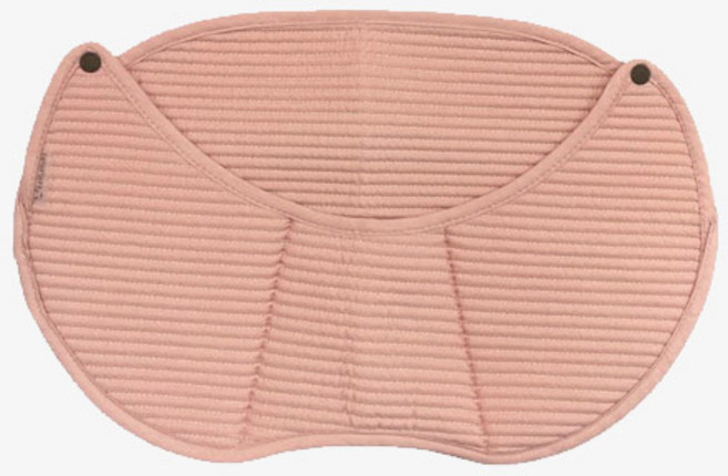 캥거루루 신생아용 텐셀 모달 매쉬누빔 모로반사 방지 눈사람 패드, 핑크, 1개