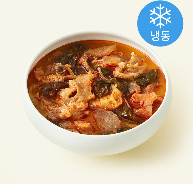 강강술래 얼큰 도가니탕 (냉동), 1kg, 1개