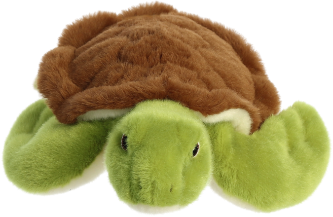 오로라월드 에코네이션 봉제인형, 6cm, 바다거북, 1개
