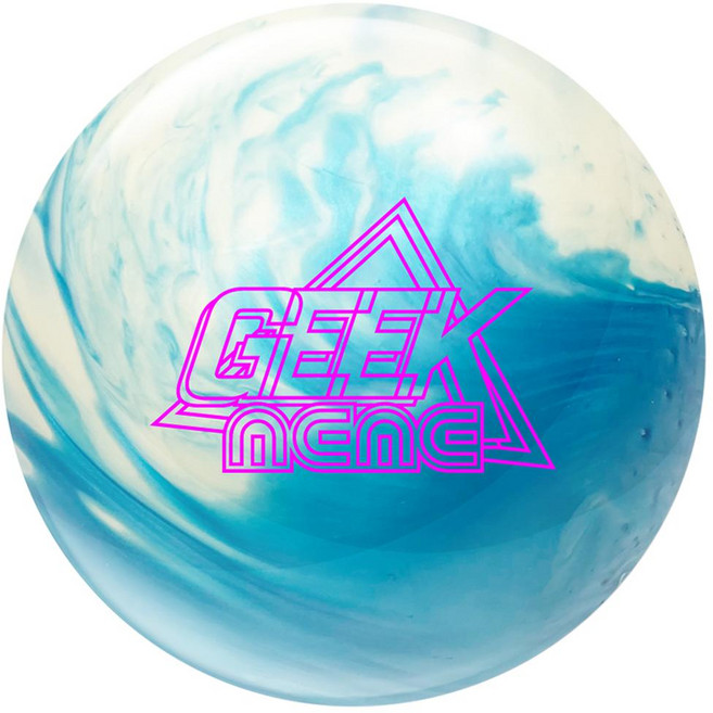 SWAG Lord Field GEEK MEME 保齡球, 1個, 白色 + 天藍色