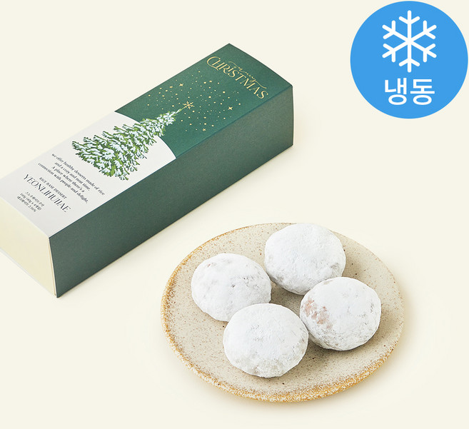 연리희재 스노우화이트 주악 (냉동), 40g, 1개, 4개입