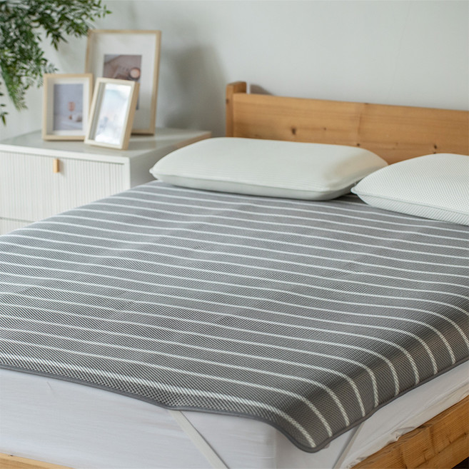 아이닉스 3D 에어매쉬 바람솔솔 패드, 딥그레이, 쿨매트