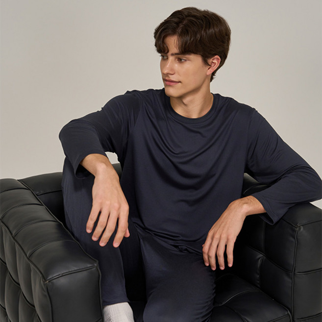 푸마바디웨어 올데이 소프트 기모 라운지웨어 상하의 세트