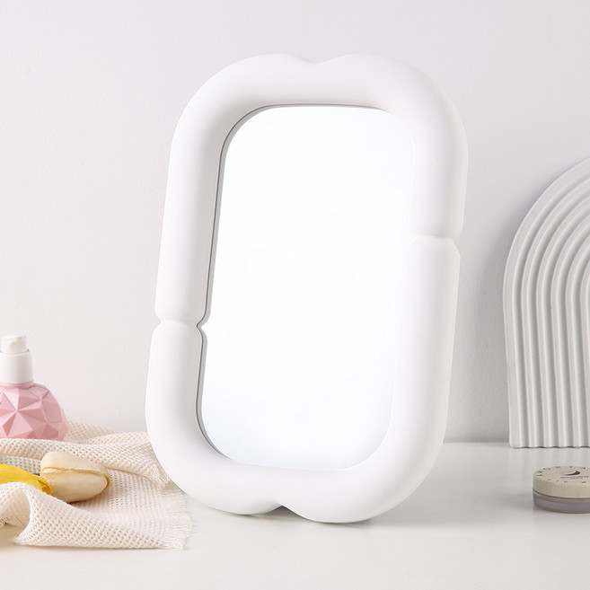 머니풀볼륨거울벽거리탁상거울화장대거울, White