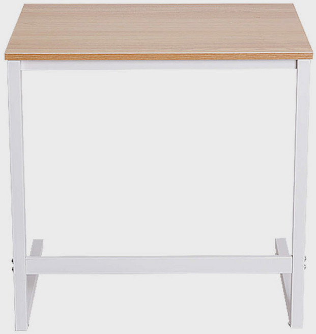 가구느낌 간이 사이드테이블, 간이테이블-네추럴화이트