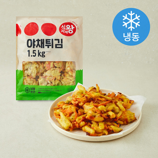식자재왕 야채튀김 (냉동), 1.5kg, 1개