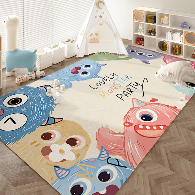 데이소이 요런개 반려동물 방수 미끄럼방지 매트, 3 몬스터, 1개