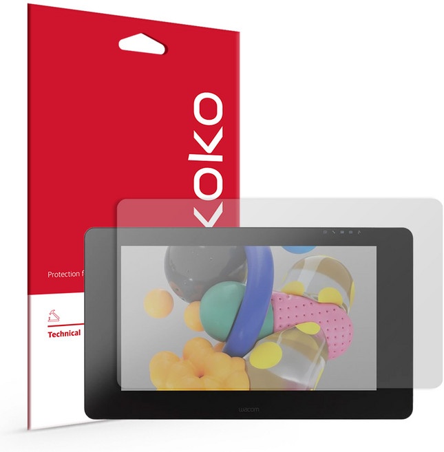 스코코 지문방지 저반사 액정보호필름 세트, 1세트