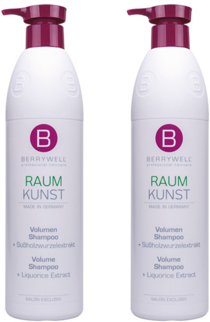 BERRYWELL 볼륨 헤어 샴푸, 2개, 1.001L