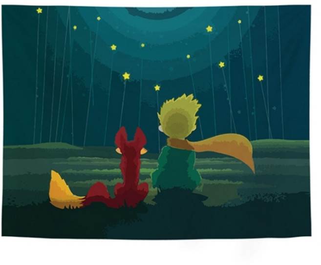 마켓에이 어린왕자 프린팅 태피스트리 포스터, GT3897