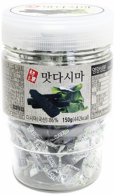 colorfood 초초 맛다시마 젤리 컵홀더, 150g, 1개