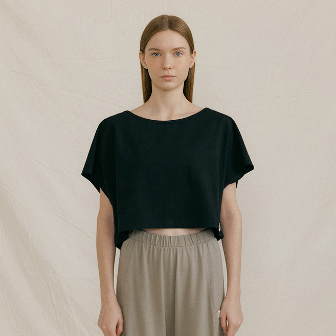 프론투라인 여성용 반다 매일 수련 크롭 커버업 티셔츠