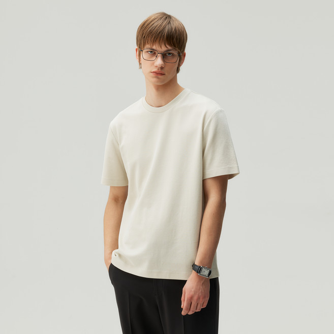 마인드브릿지 와플 조직 티셔츠 MZTS3122