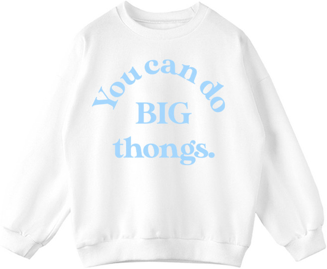 제니 주니어 오버핏 BIG 맨투맨 JN1018M