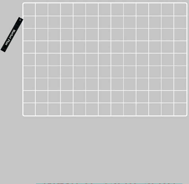 마켓플랜 인테리어 스틸 메쉬 철 네트망 65 x 45 cm, 화이트, 1개