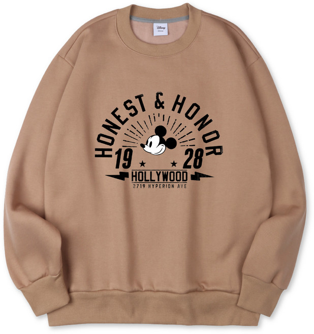 벤힛 디즈니 미키 특양면 빅사이즈 맨투맨 DNMKOT2008F