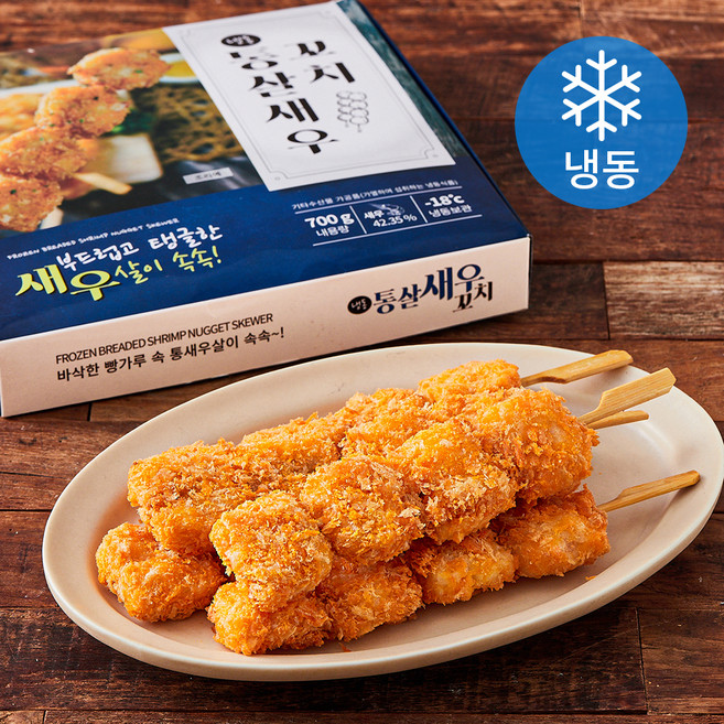 엠디에스 통살새우꼬치 (냉동), 700g, 1개