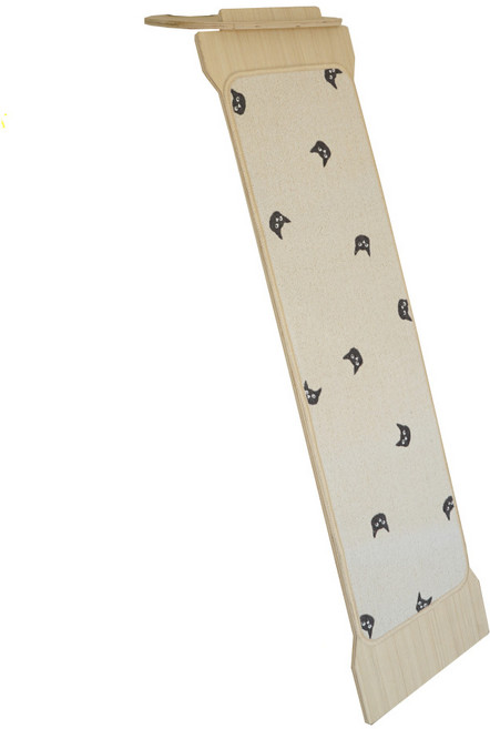 가또 고양이 캣폴 슬로프 + 슬로프 카페트 세트, 혼합색상, 1세트