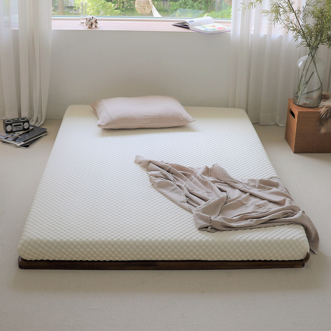 비투스 양면 메모리폼 토퍼 매트리스 + 버클벨트