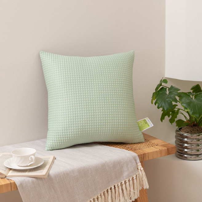 루미에도르 와플 쿨 냉감 쿠션커버 2p