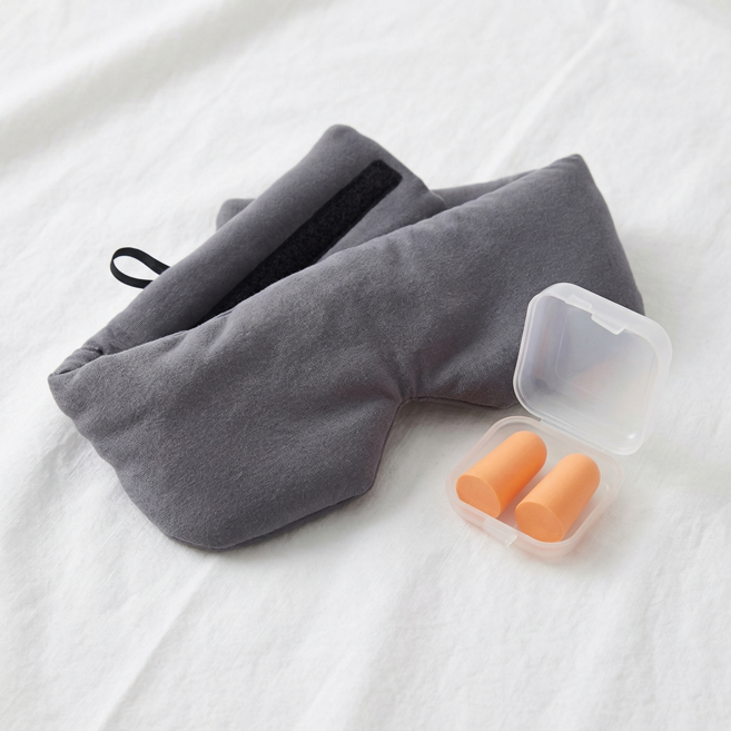 벨리안 프리미엄 와이드 수면안대 + 수면 귀마개 세트