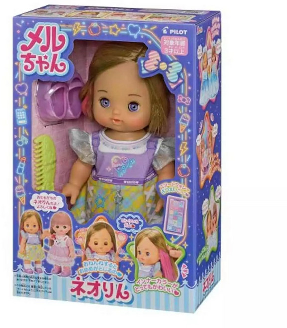 Mell Chan 小美樂 奈琳娃娃, 1個, 多色