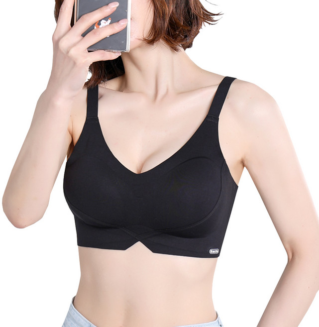 韓國 arua 微笑一體式胸墊豐胸無痕內衣