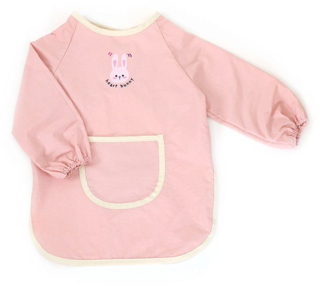 세맘스 유아용 방수가운 긴소매 앞치마