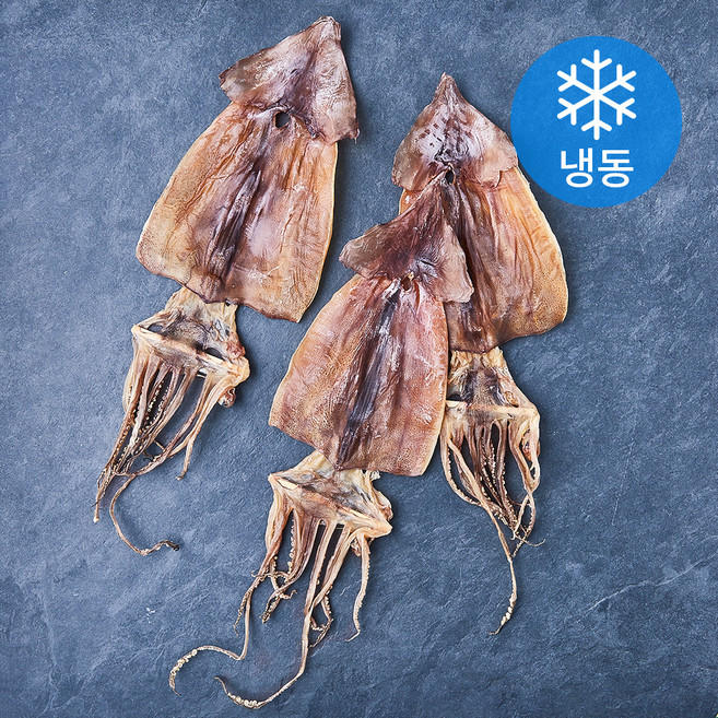청해명가 동해안에서 말린 건오징어 3미 (냉동), 1개, 180g