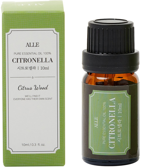 알레 퓨어 에센셜 오일 백프로 시트로넬라, 10ml, 1개