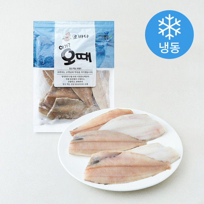오바다 동해안 두절 기름가자미 (냉동), 1개, 1kg(대)