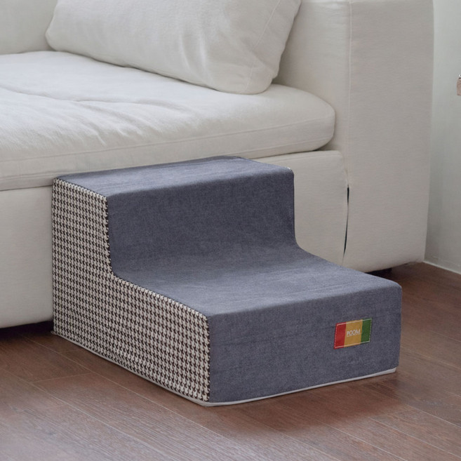 레드퍼피 반려동물 하드락 펫스텝, 그레이, 1개