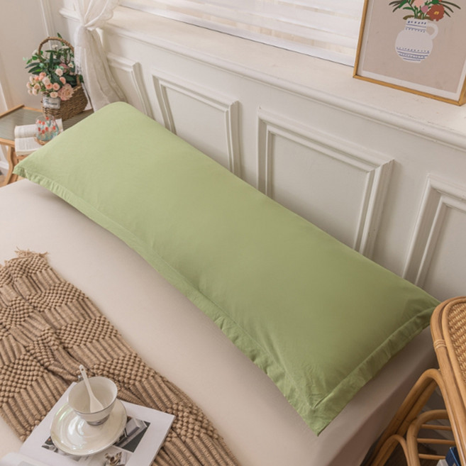 알로데 컬러포인트 바디필로우 커버, NO 12 아보카도그린