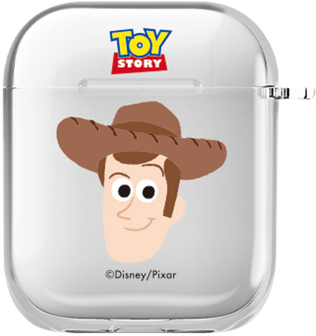 디즈니 토이스토리 퍼니 투명 에어팟 1 / 2 케이스, 우디