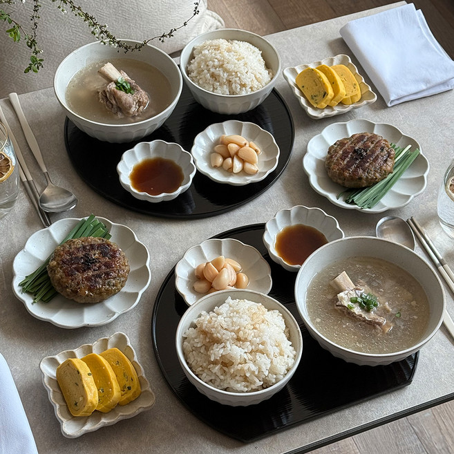 니코트 라플레르 4인 신혼그릇 홈세트 20p, 1세트, 그릇 20p