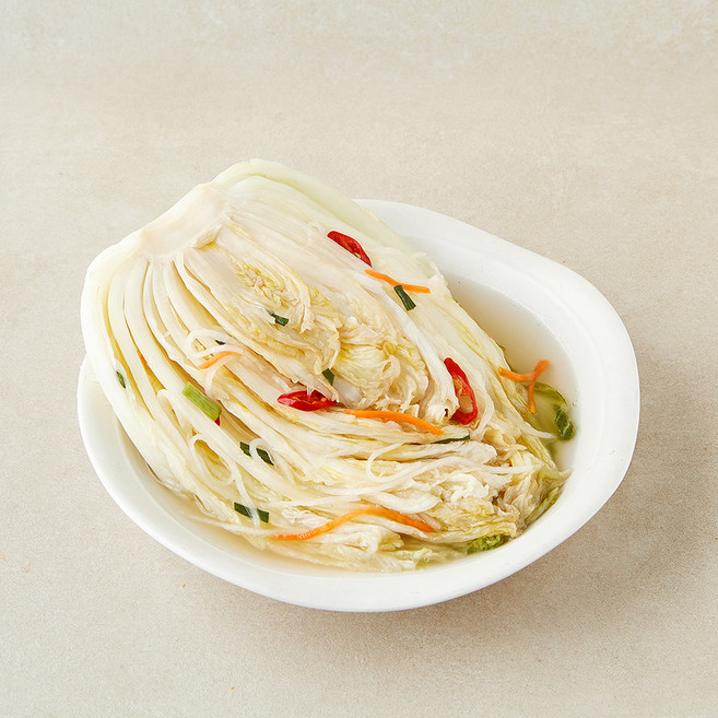 주왕산 김치 백김치, 2kg, 1개