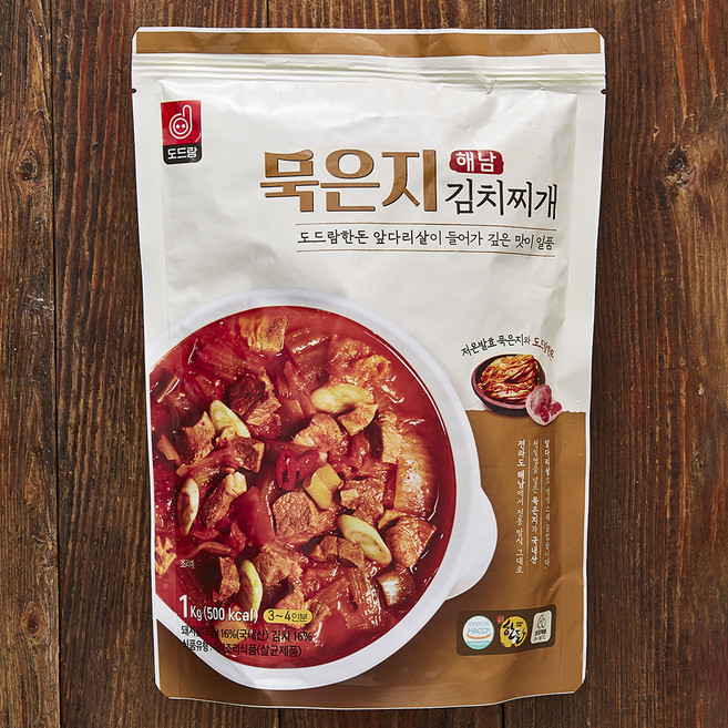 도드람 해남 묵은지 김치찌개, 1kg, 1개